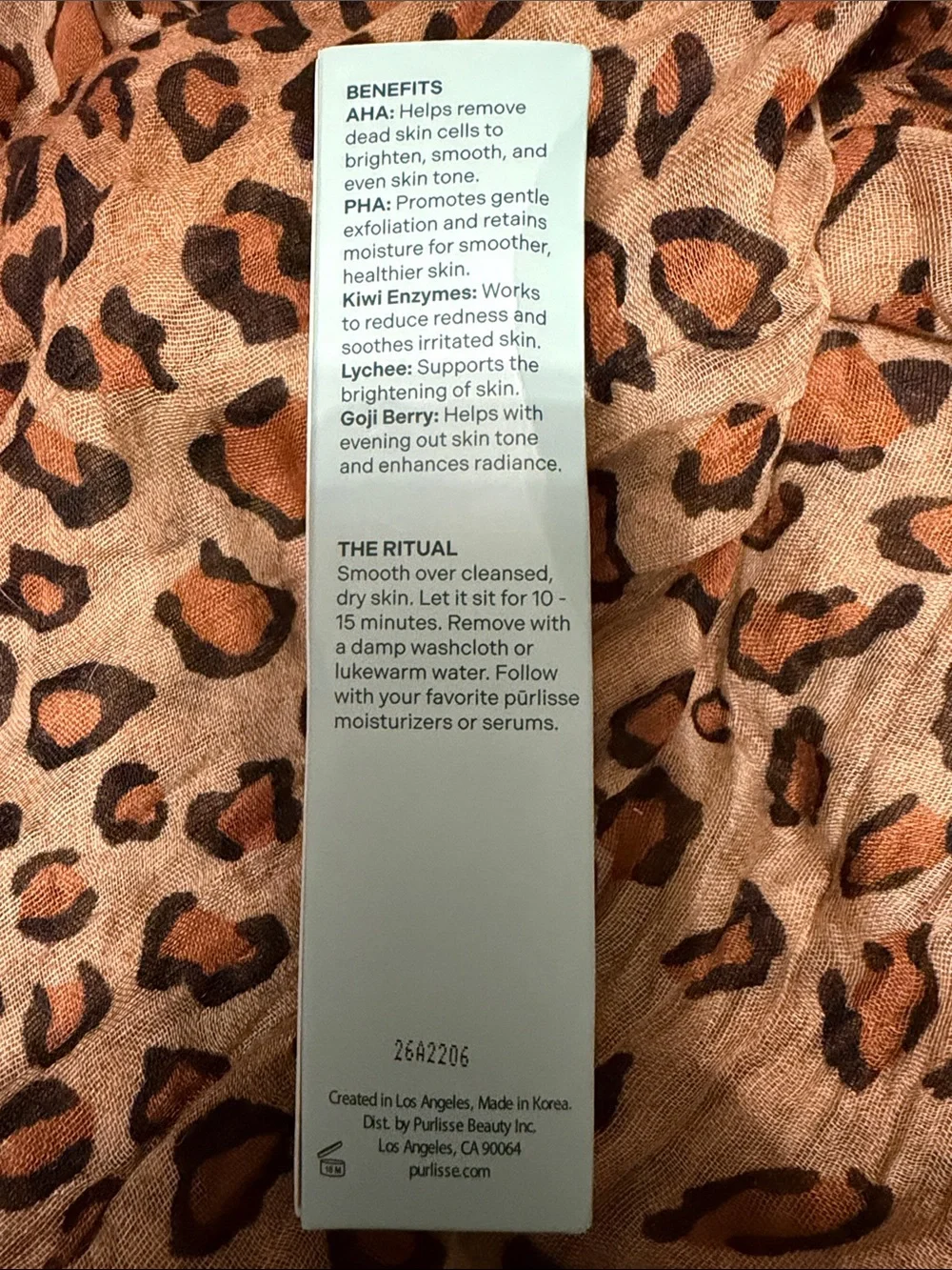 purlisse gentle exfoliating